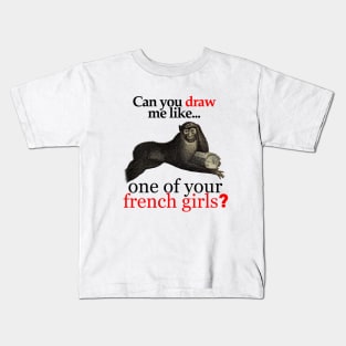 Can you draw? Kids T-Shirt